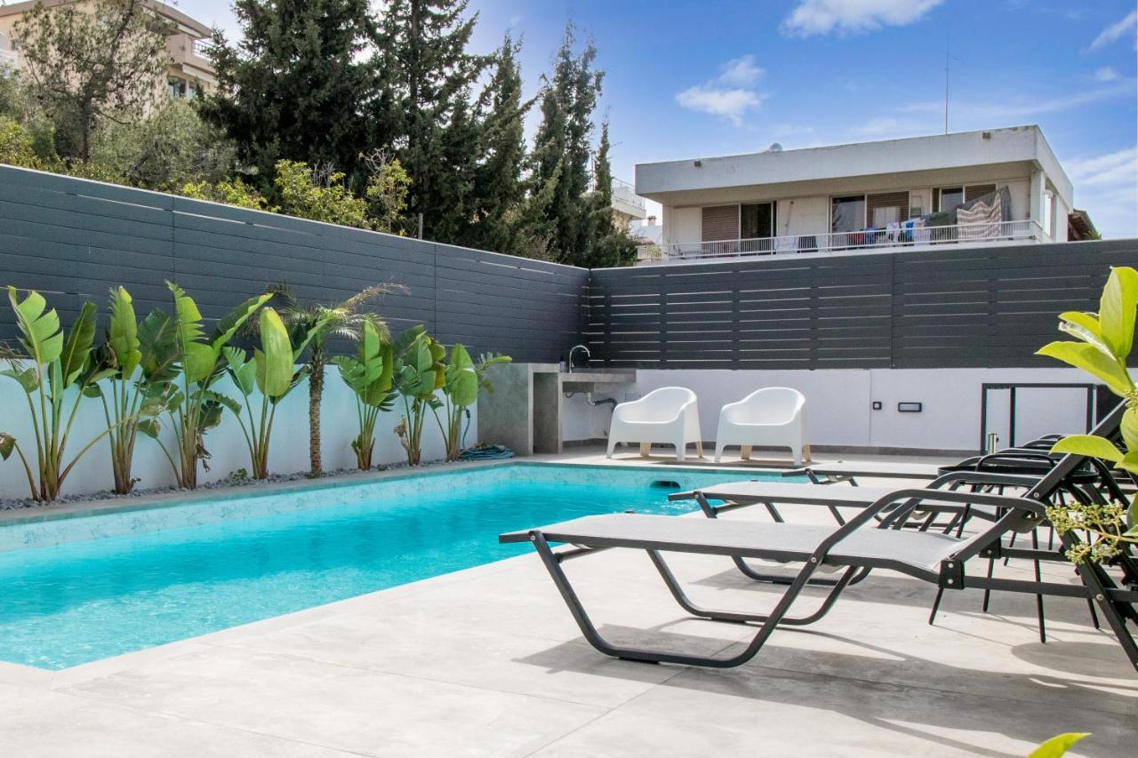 Pool Voula Apartment Close To Kavouri Beach By Cielo Homes Athènes Extérieur photo