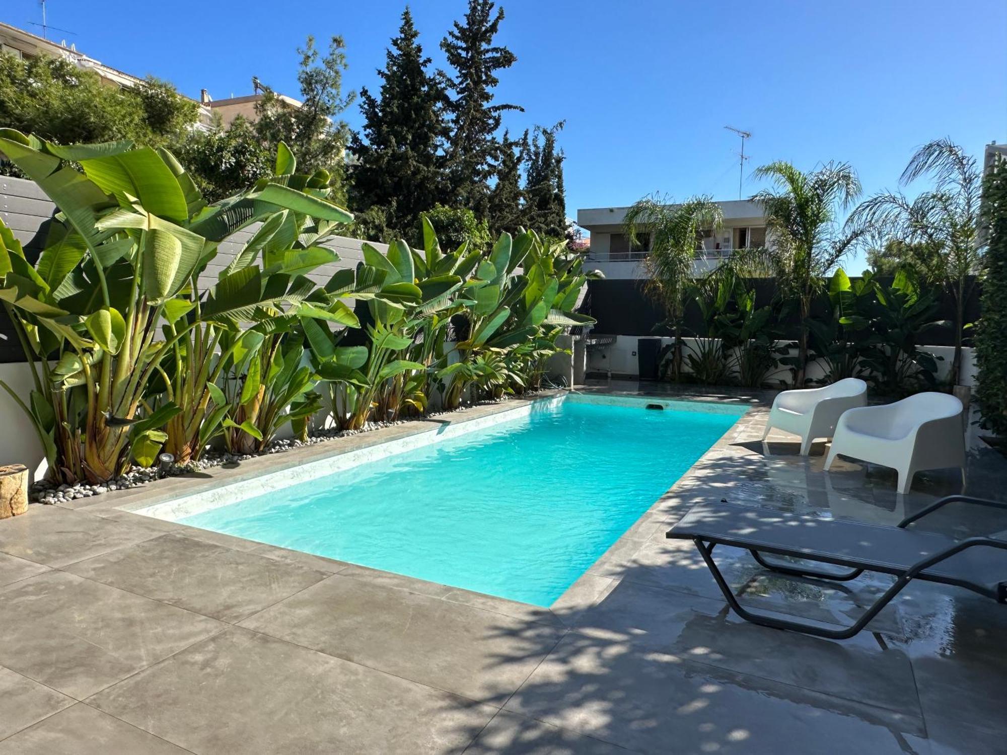 Pool Voula Apartment Close To Kavouri Beach By Cielo Homes Athènes Extérieur photo